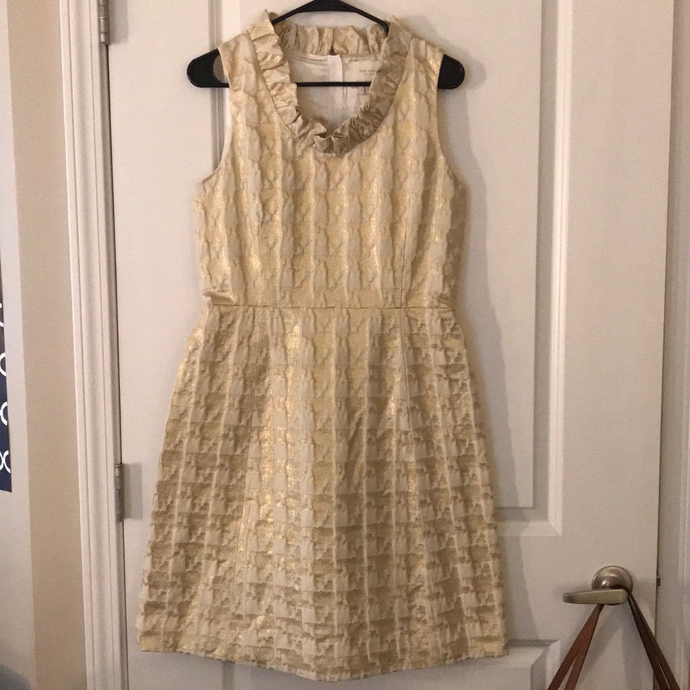 Kate Spade ♠️ Houndstooth Print Dress